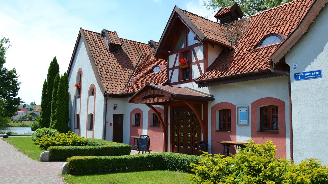 Tawerna Kaper Hotel Iława Exterior foto